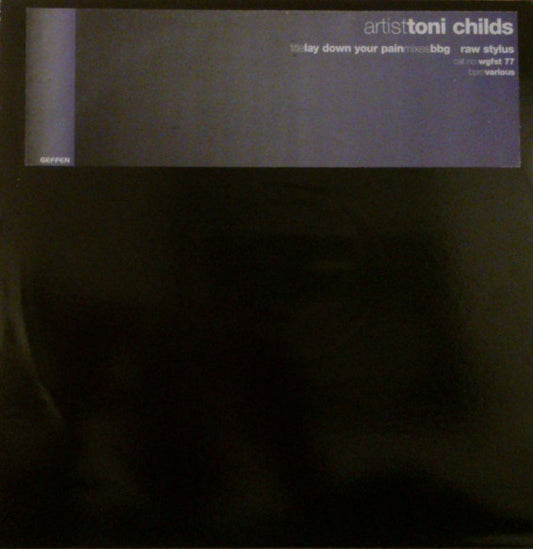 Toni Childs : Lay Down Your Pain (12", Promo)