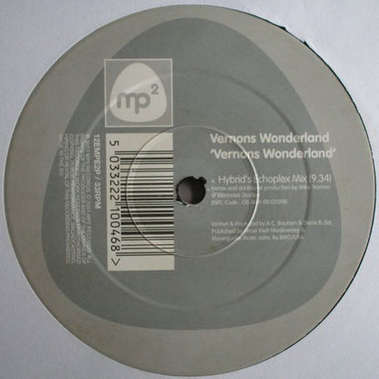 Vernons Wonderland* : Vernons Wonderland (12")