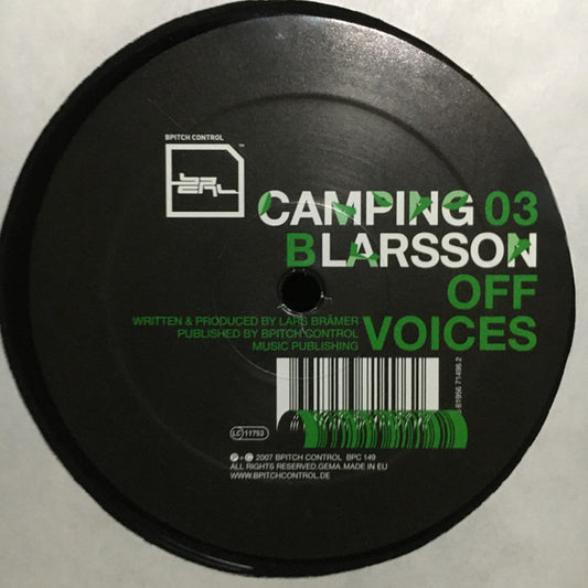 Sascha Funke / Larsson (2) : Camping 03 (12")