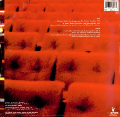 Tin Tin Out Featuring Shelley Nelson : Here's Where The Story Ends (12", Single)