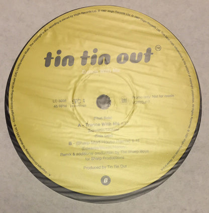 Tin Tin Out : Dance With Me (2x12", Promo)