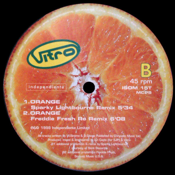 Vitro : Orange (12")