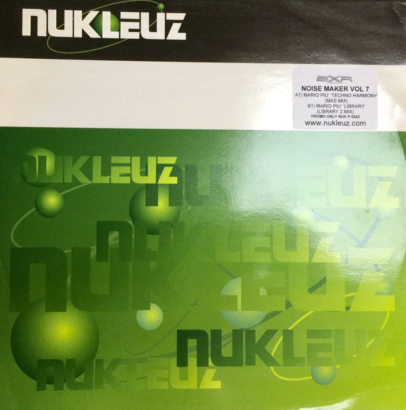 Mario Piu'* : Noise Maker Vol 7 (12", Comp, Promo)