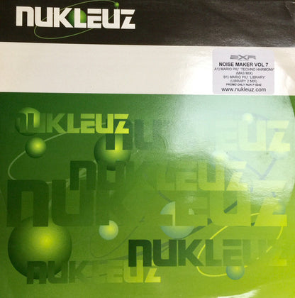 Mario Piu'* : Noise Maker Vol 7 (12", Comp, Promo)