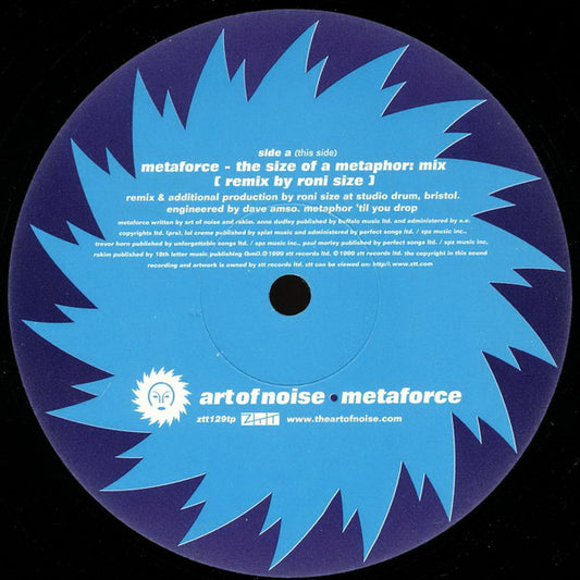 Art Of Noise* : Metaforce (12")