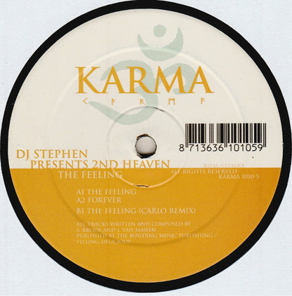 DJ Stephen Presents 2nd Heaven : The Feeling (12")