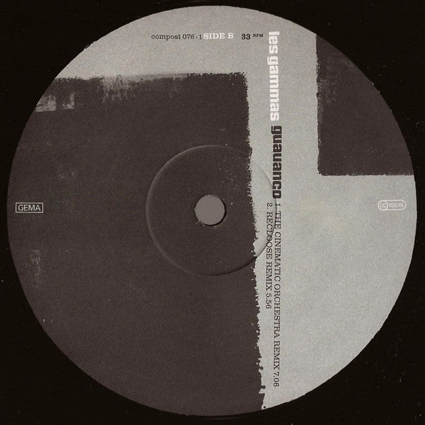 Les Gammas : Guauanco (Remixes) (12")