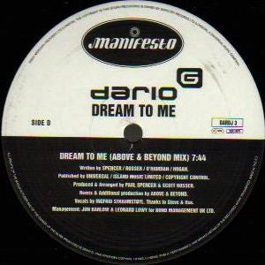 Dario G : Dream To Me (2x12")