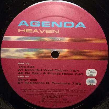 Agenda : Heaven (12")