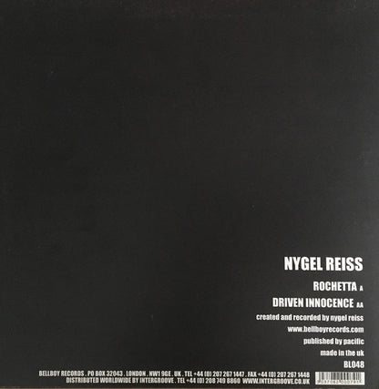 Nygel Reiss : Rochetta / Driven Innocence (12")