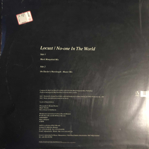 Locust : No-One In The World (12", Single)