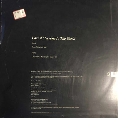 Locust : No-One In The World (12", Single)