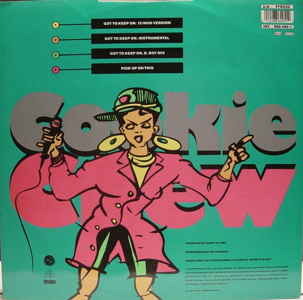 The Cookie Crew : Got To Keep On (12")