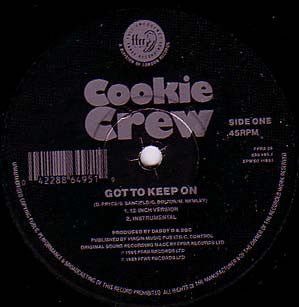 The Cookie Crew : Got To Keep On (12")