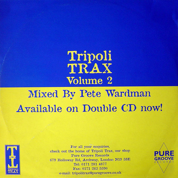 D & T / Junior Camp : Tripoli Trax Volume Two (Disc 2) (12")