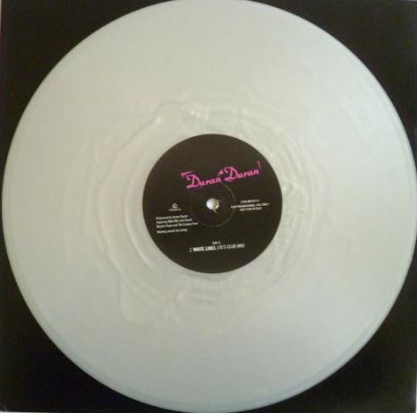 Duran Duran : White Lines (12", Promo, Whi)