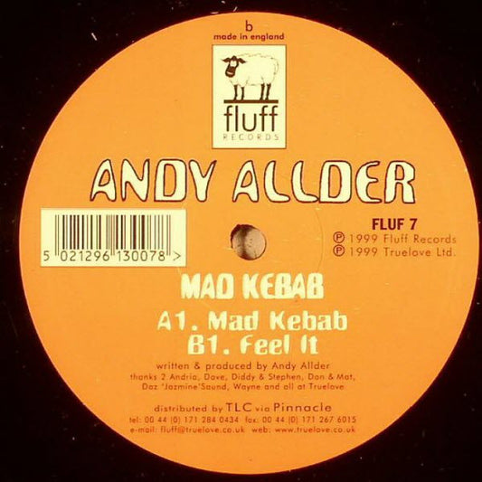Andy Allder : Mad Kebab (12")