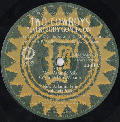 Two Cowboys : Everybody Gonfi-Gon (12", Single, Promo)