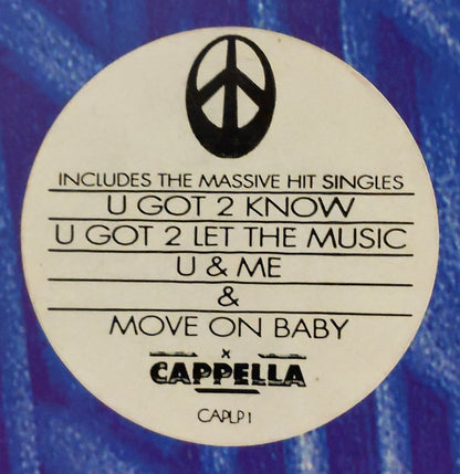 Cappella : U Got 2 Know (LP, Album)