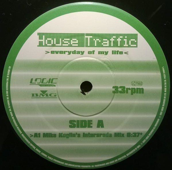House Traffic : Everyday Of My Life (12", RE)