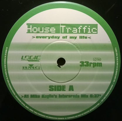 House Traffic : Everyday Of My Life (12", RE)