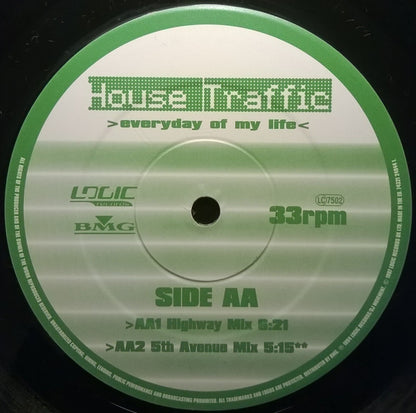 House Traffic : Everyday Of My Life (12", RE)
