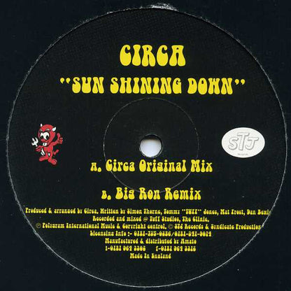 Circa (2) : Sun Shining Down (12")