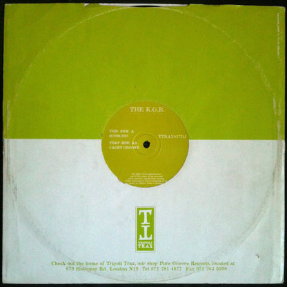 KGB : Scorchio / Cagey Groove (12")