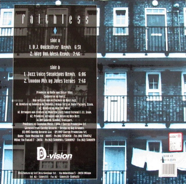 Faithless : Salva Mea (The Remixes) (12")