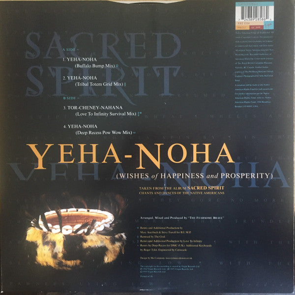 Sacred Spirit : Yeha-Noha (12")