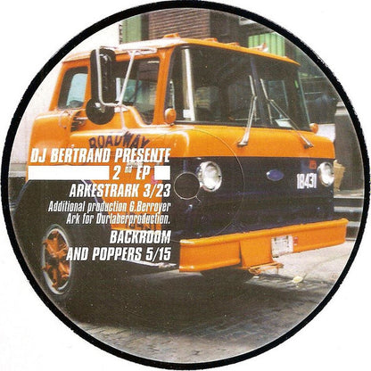 DJ Bertrand : 2nd EP (12", EP)