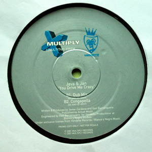 Java & Jan : You Drive Me Crazy (12", EP, Promo)