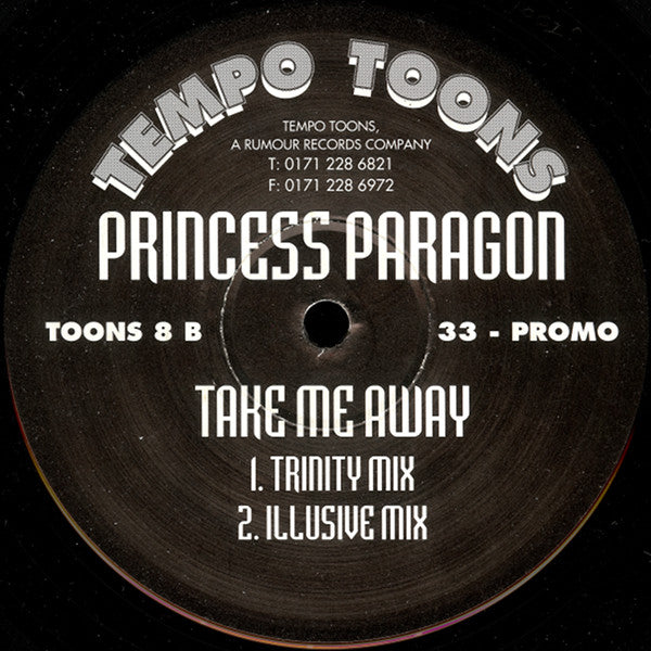 Princess Paragon : Stupid Girl (12", Promo)