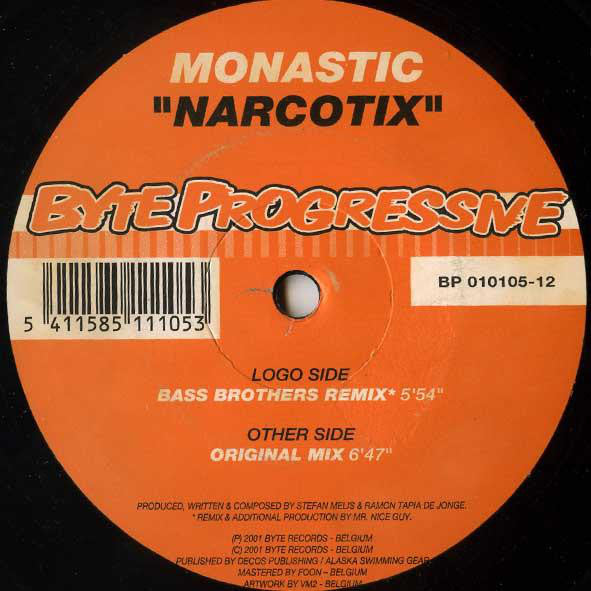 Monastic : Narcotix (12")