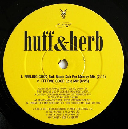 Huff & Herb : Feeling Good (12")