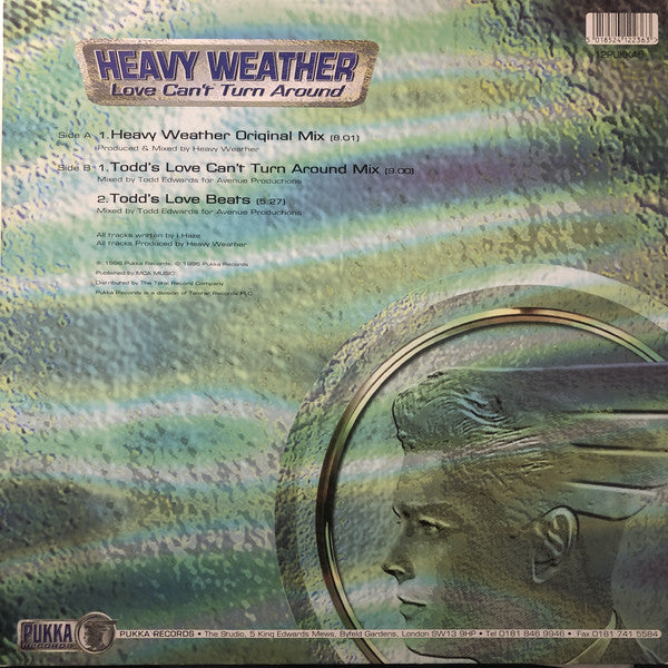 Heavy Weather : Love Can't Turn Around (12")