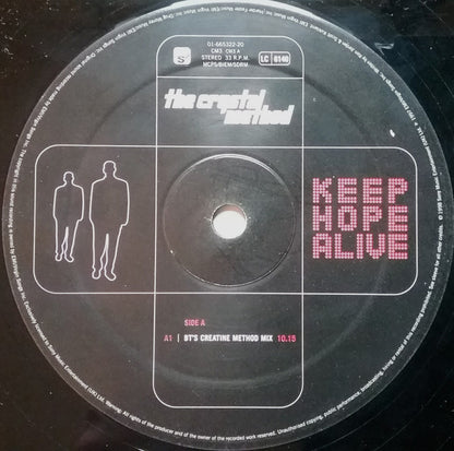 The Crystal Method : Keep Hope Alive (12")