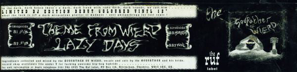 The Godfather Of Weird : Theme From Wierd / Lazy Days (12", Ltd, Red)