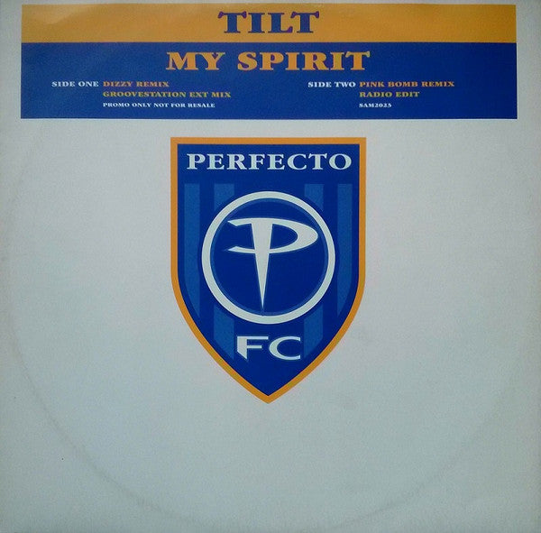 Tilt : My Spirit (12", Promo)
