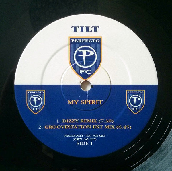 Tilt : My Spirit (12", Promo)