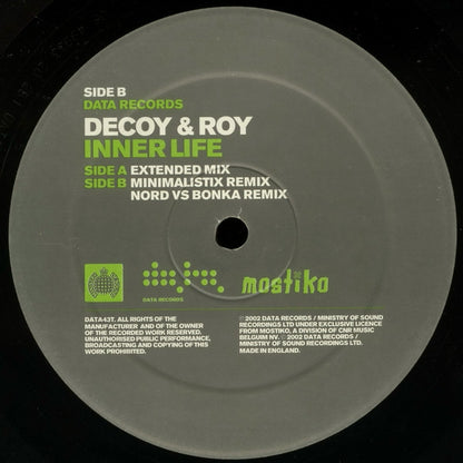 Decoy & Roy : Inner Life (12")