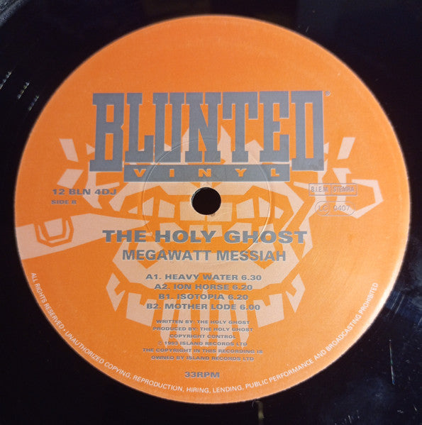 Holy Ghost Inc. : Megawatt Messiah (12", Promo)
