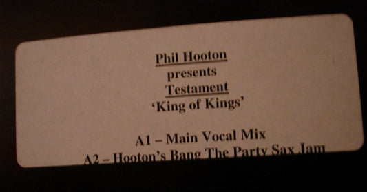 Phil Hooton : King Of Kings (12", Promo, W/Lbl)