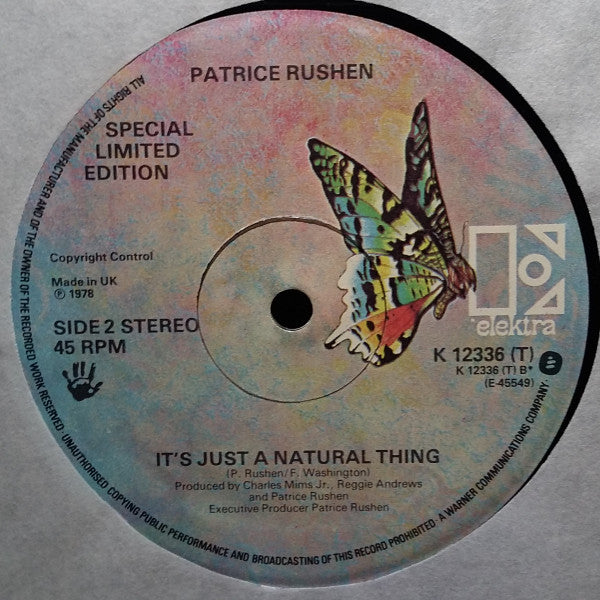 Patrice Rushen : Hang It Up (12", Single, Ltd)