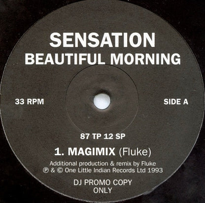 Sensation : Beautiful Morning (12", Promo)