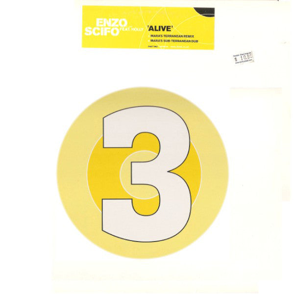 Enzo Scifo Feat. Holly : Alive (12", Par)