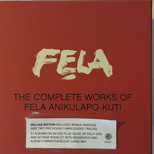 Fela Kuti : The Complete Works Of Fela Anikulapo-Kuti (Box, Comp, Dlx, Ltd, RE + 29xCD, Album, RE, RM + D)