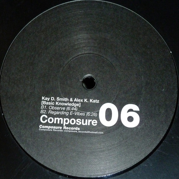 Kay D. Smith & Alex K. Katz : Basic Knowledge (12")