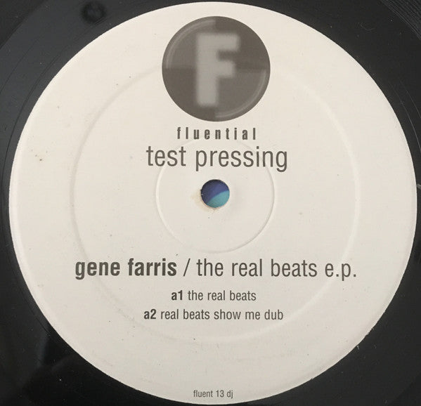 Gene Farris : The Real Beats EP (12", EP, TP)
