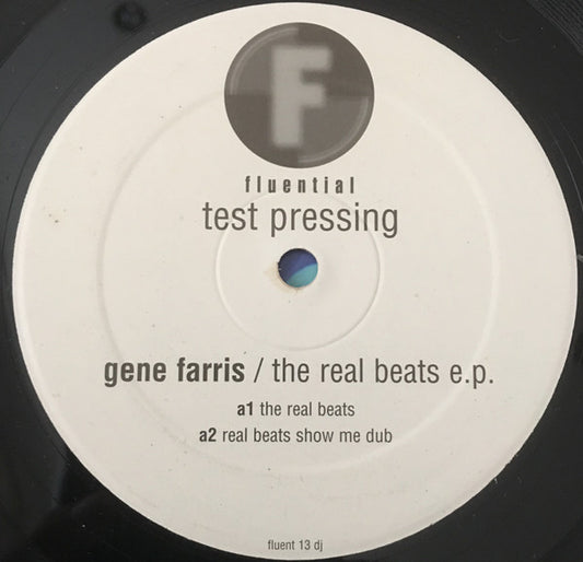 Gene Farris : The Real Beats EP (12", EP, TP)